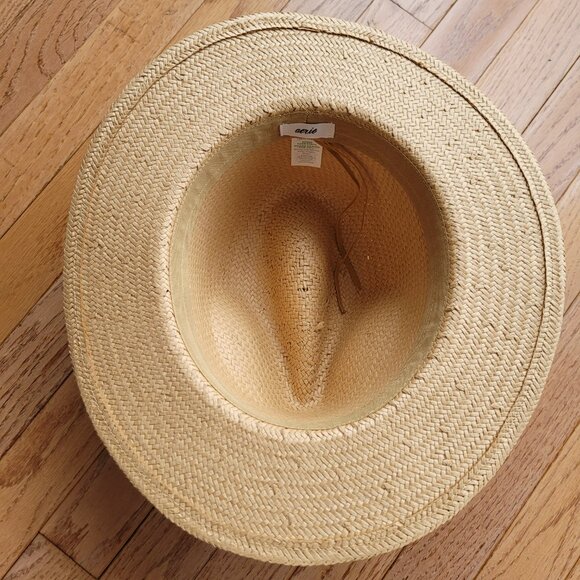 Aerie Straw Panama Hat One Size Straw hat with Panama silhouette - Picture 4 of 8